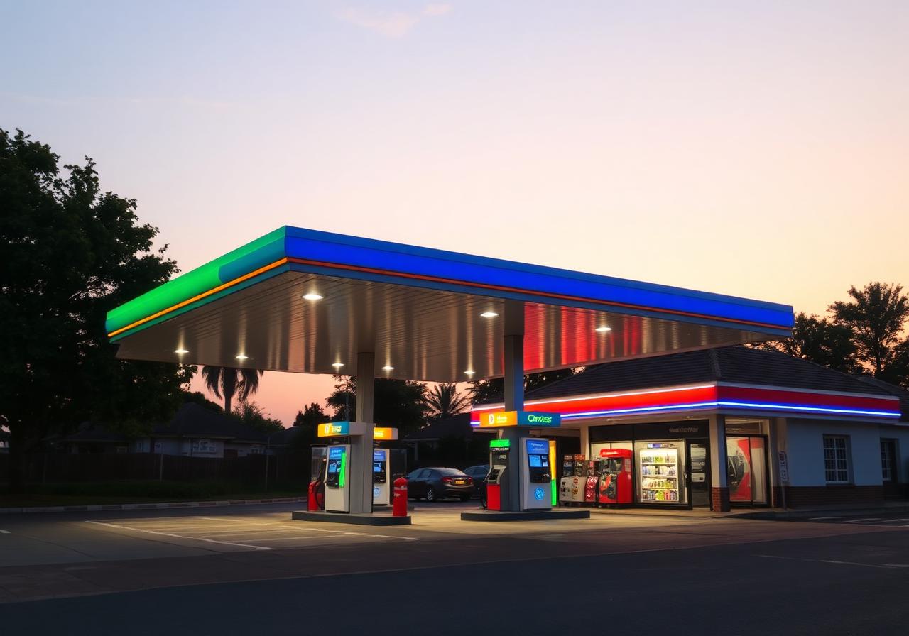 Fuel Filling Station, Restaurant & Convenience Shop — Rustenburg